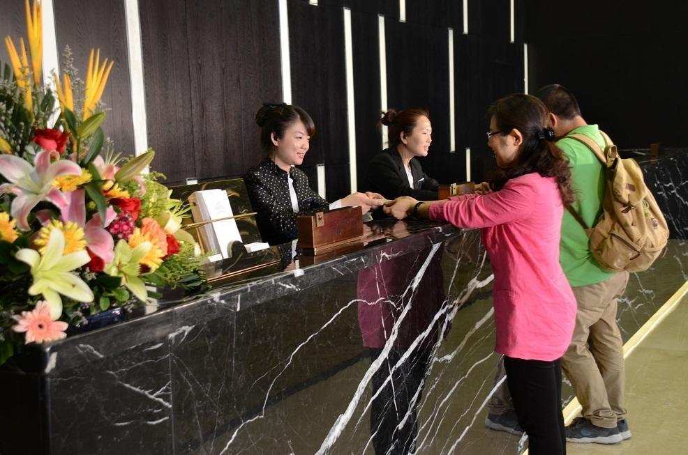Dongguan Junyue Hotel Zimmer foto